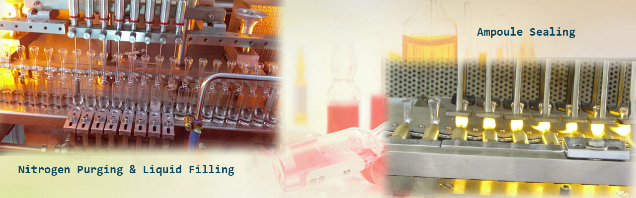 Filling & sealing machine for Open Ampoules