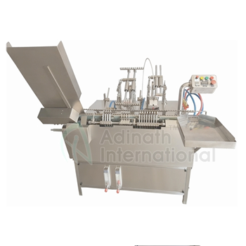 Four Stroke Ampoule Filling Sealing Machine